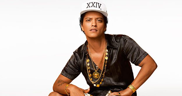 Bruno Mars durante la promozione di 24K Magic, foto: Kai Z Feng/Press