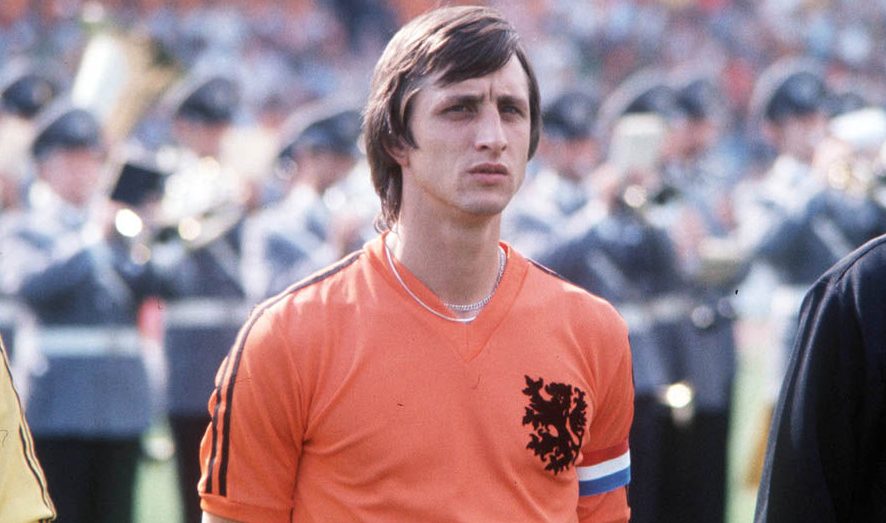 Johan Cruijff, foto: Popperfoto/Getty Images