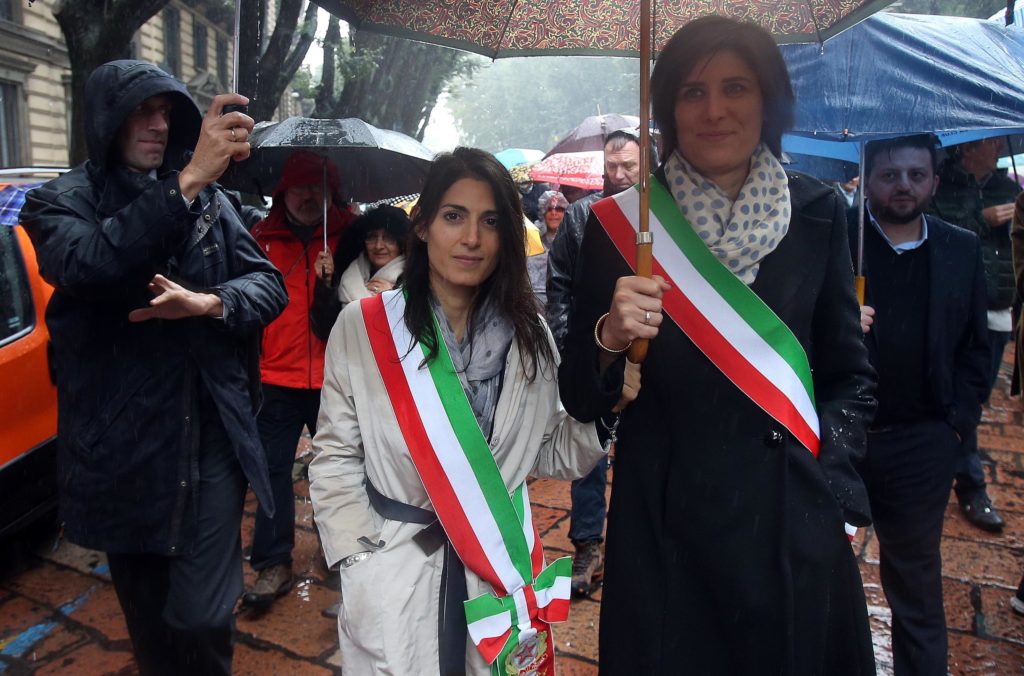 raggi appendino grillo