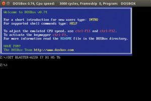 dosbox emulazione