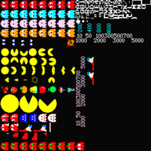 pacman sprite grafica