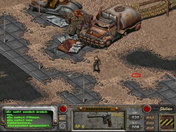 fallout ii grafica isometrica