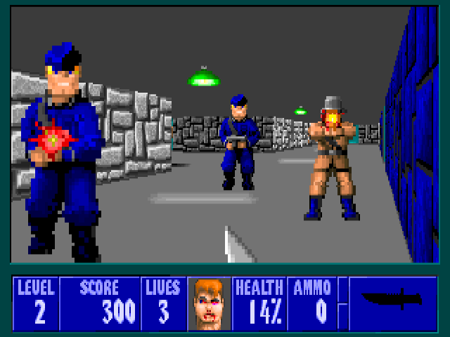 wolfenstein 3d grafica