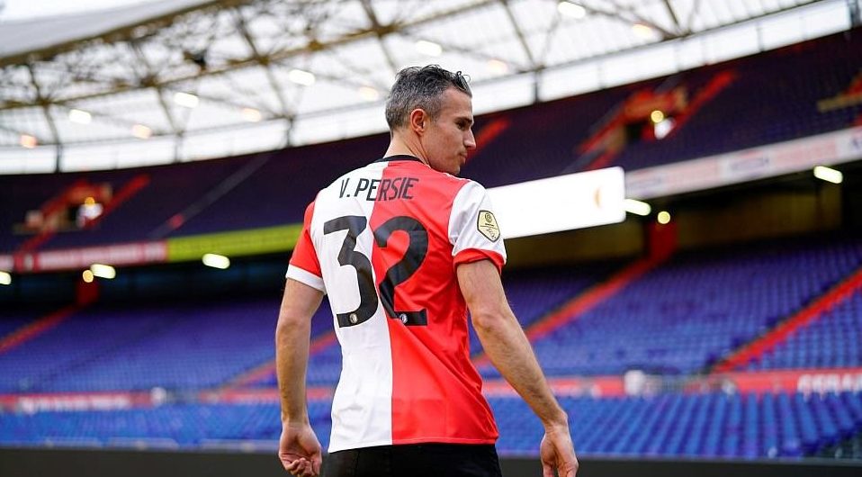 Robin Van Persie torna al Feyenoord dopo 14 anni. Foto: Reuters