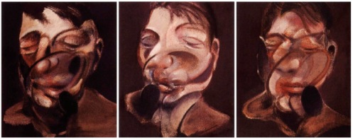 Tre studi per un autoritratto di Francis Bacon