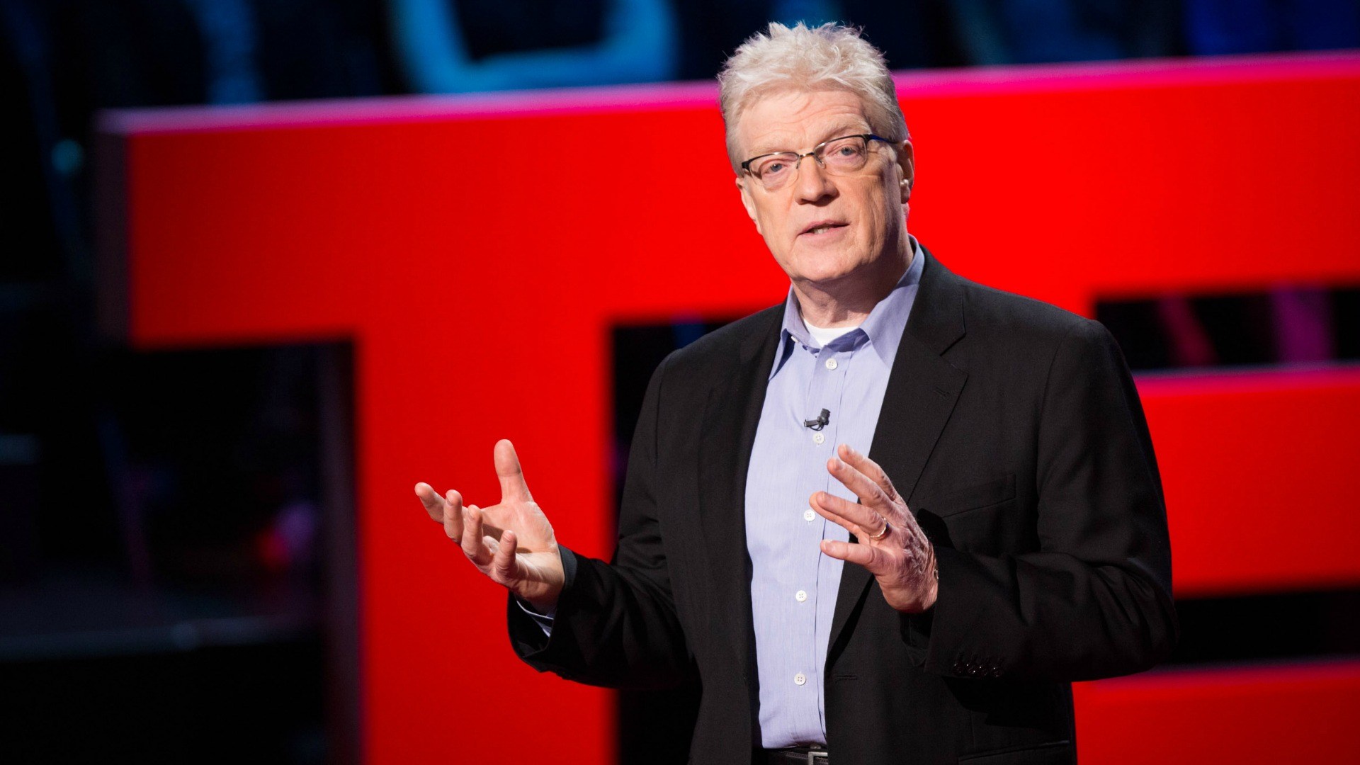 Sugli accademici: Ken Robinson, educatore e scrittore britannico.