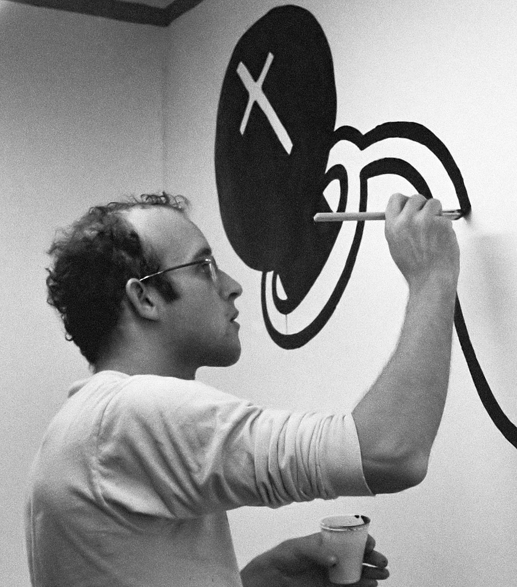 Keith Haring. Fonte: Wikipedia.