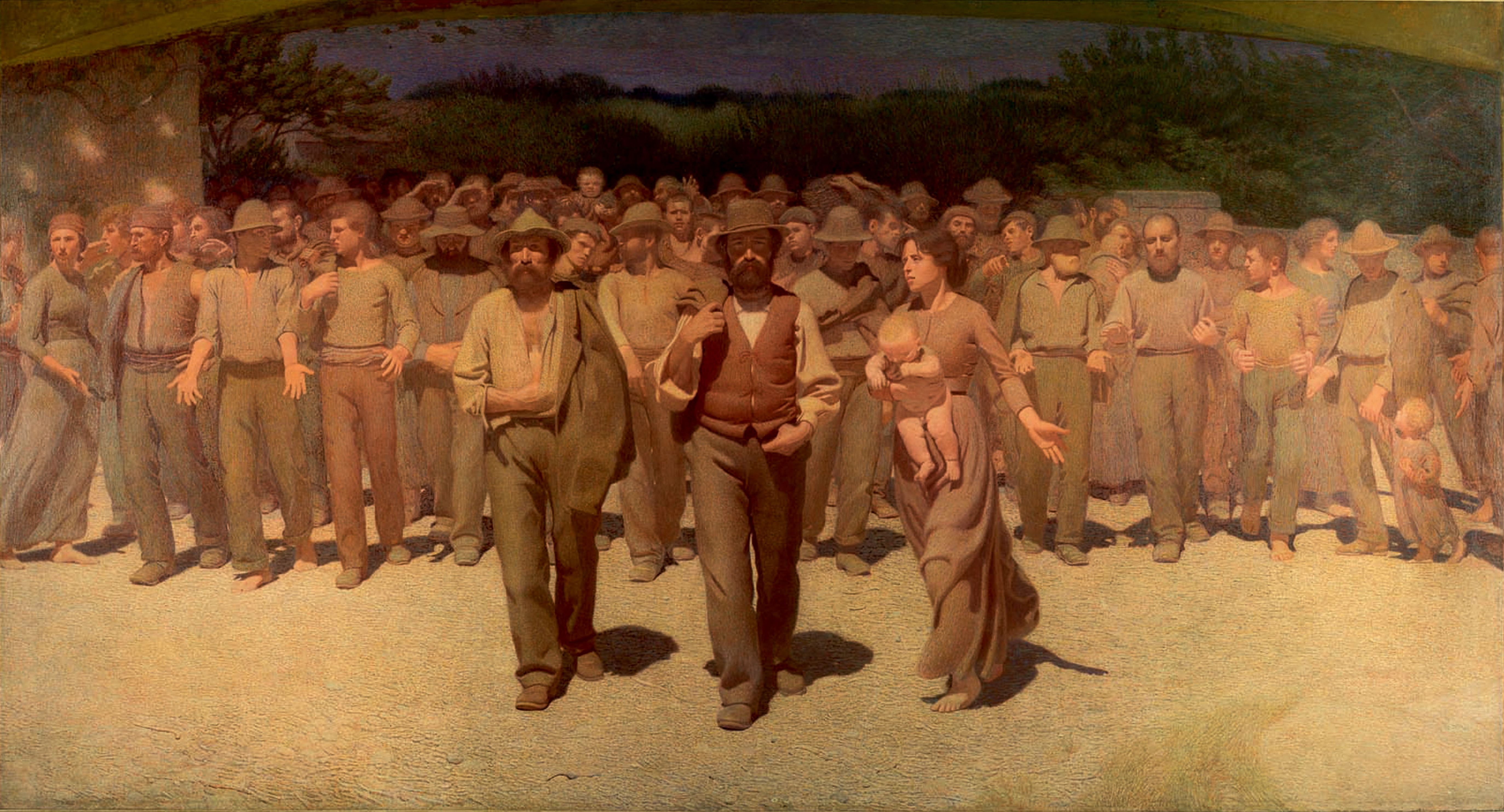 Giuseppe Pellizza da Volpedo, Il quarto stato (1901)