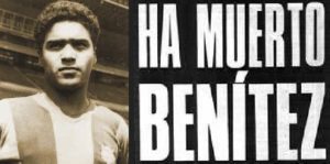 L'annuncio della morte di Benítez. Fonte: alchetron.com