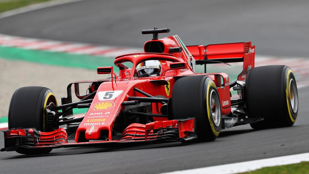 La monoposto Ferrari che correrà nel campionato di Formula 1 2018. Foto: Mark Thompson/Getty Images.