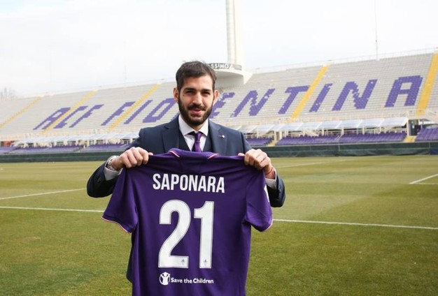 Riccardo Saponara - Presentazione Fiorentina