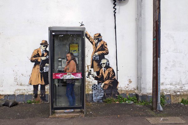 stencil di banksy