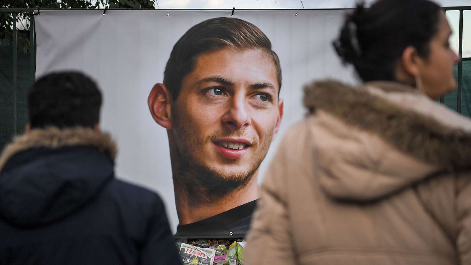 Tanta apprensione per Emiliano Sala da parte dei tifosi del Nantes. Foto: Getty Images.