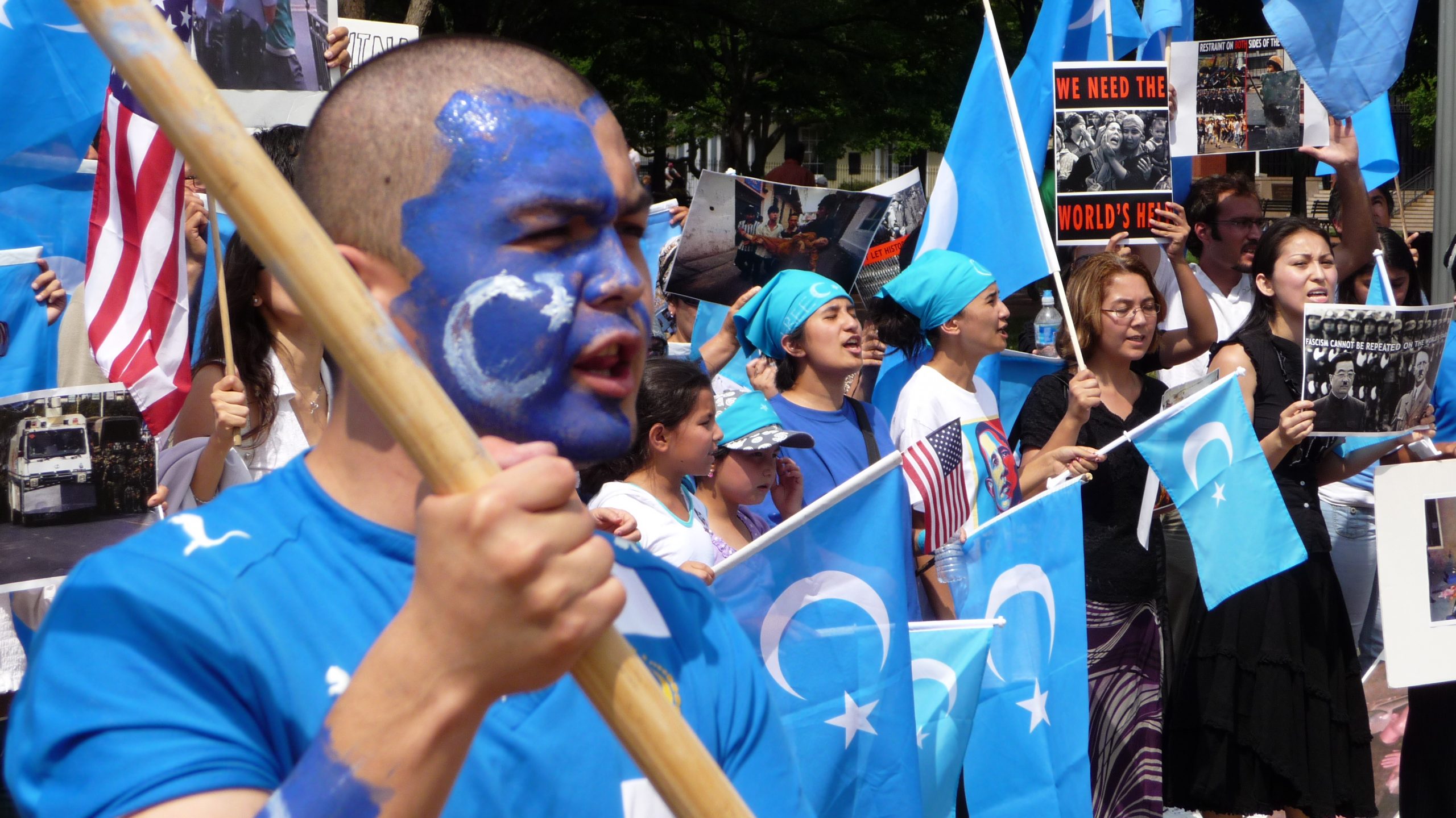 proteste pro uiguri in Cina