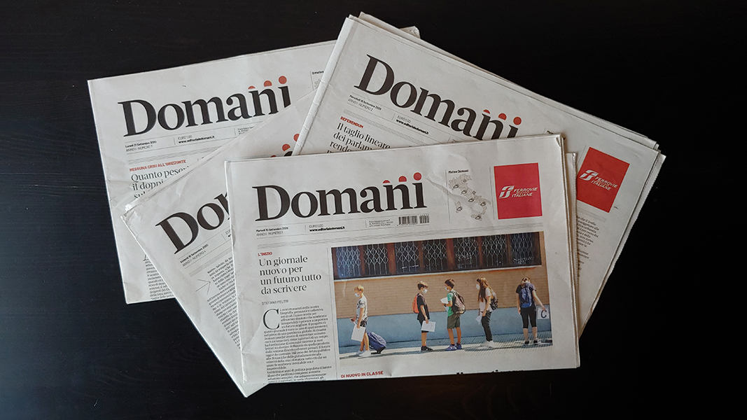 Domani, il nuovo giornale di Carlo De Benedetti