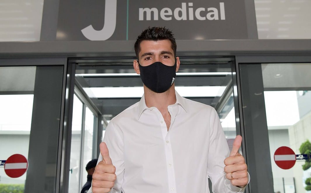 Álvaro Morata torna alla Juventus in prestito biennale rinnovable, con diritto di riscatto. Foto: juventus.com