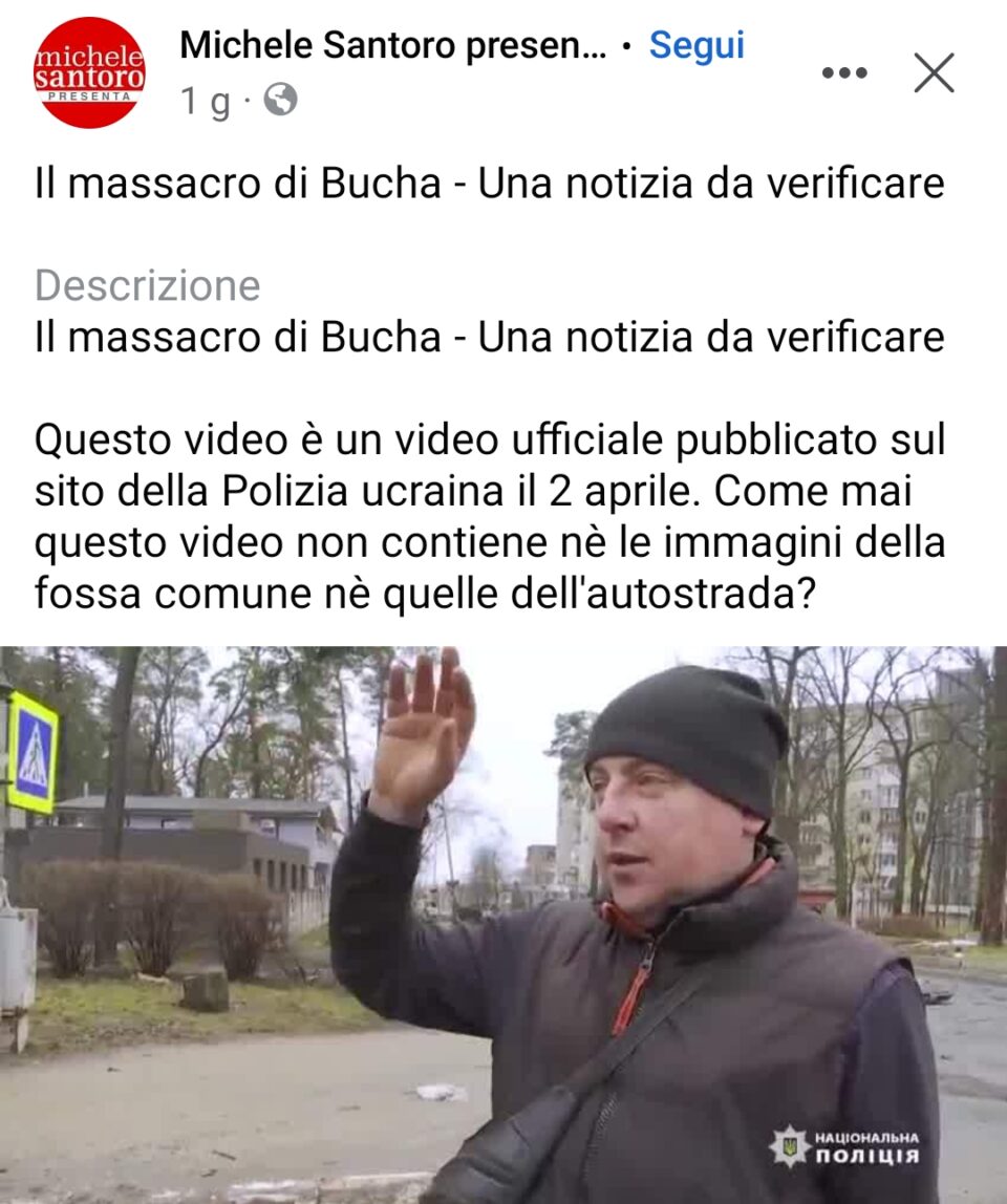 bucha propaganda