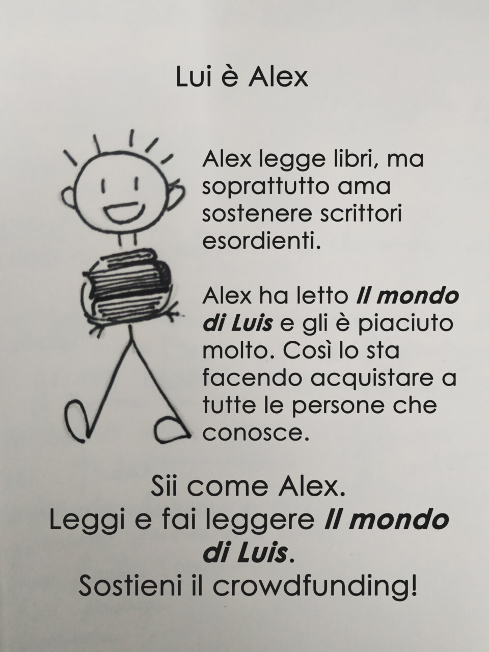 il mondo di luis crowdfunding