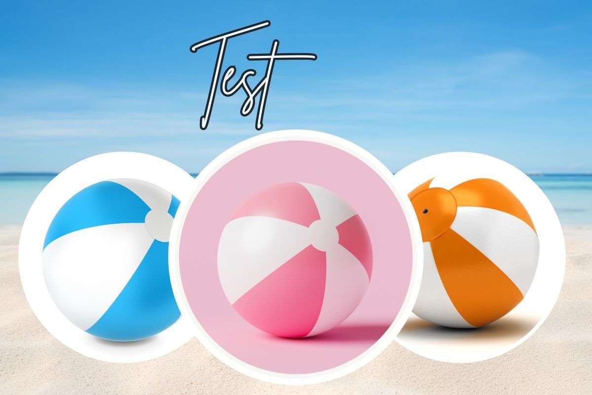 Test della personalità: scegli un pallone spiaggia
