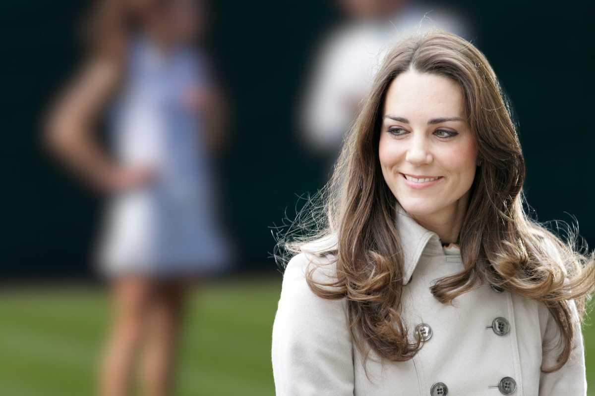 kate middleton partita a tennis