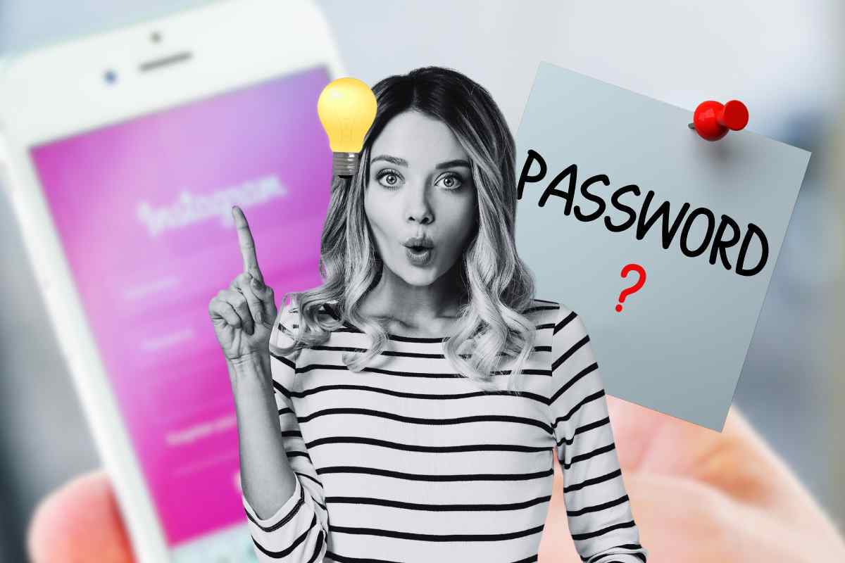 Instagram recupero Password