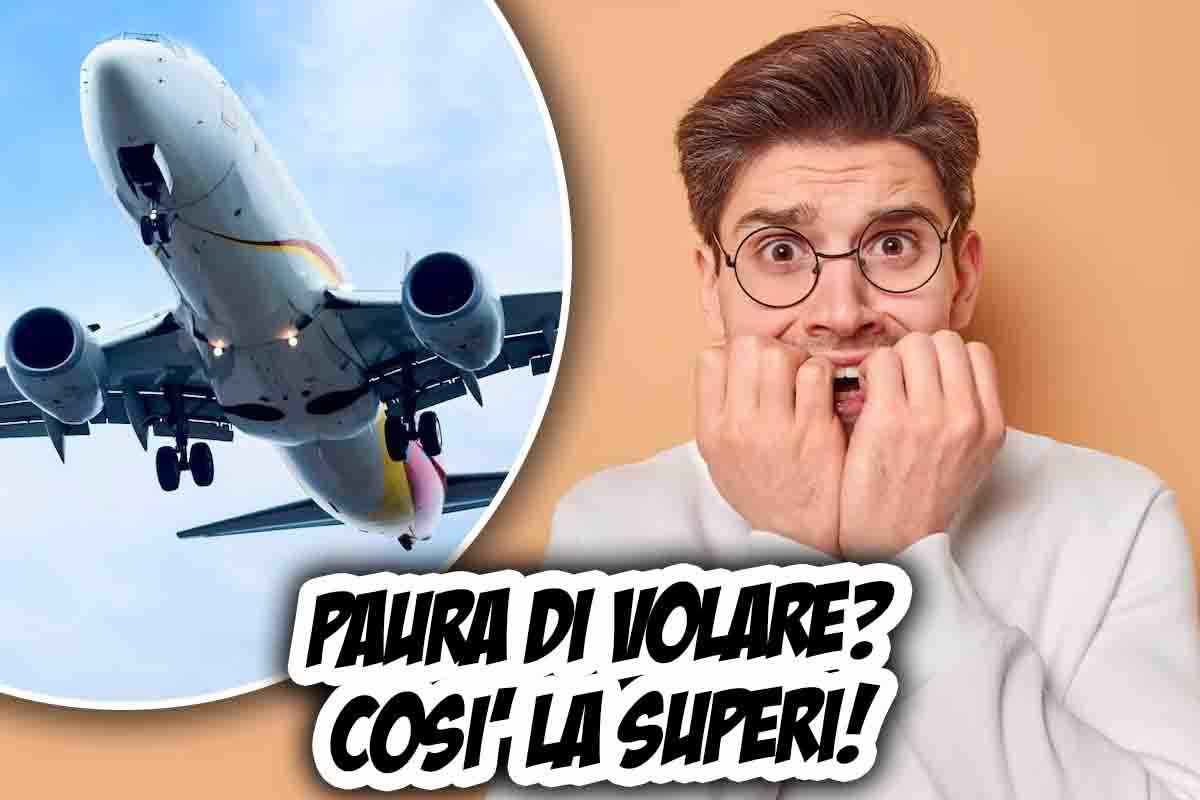 Paura di volare come superarla