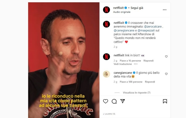 accuse max pezzali zerocalcare