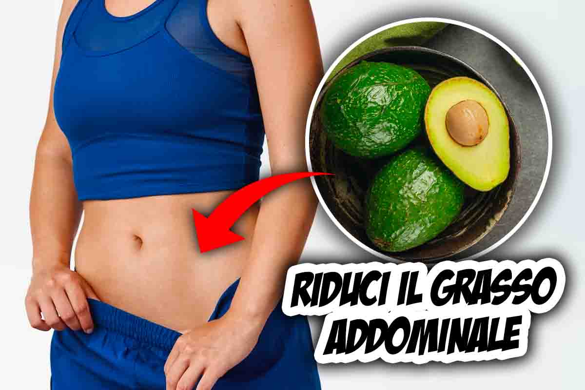 come far sparire il grasso dall'addome con l'avocado