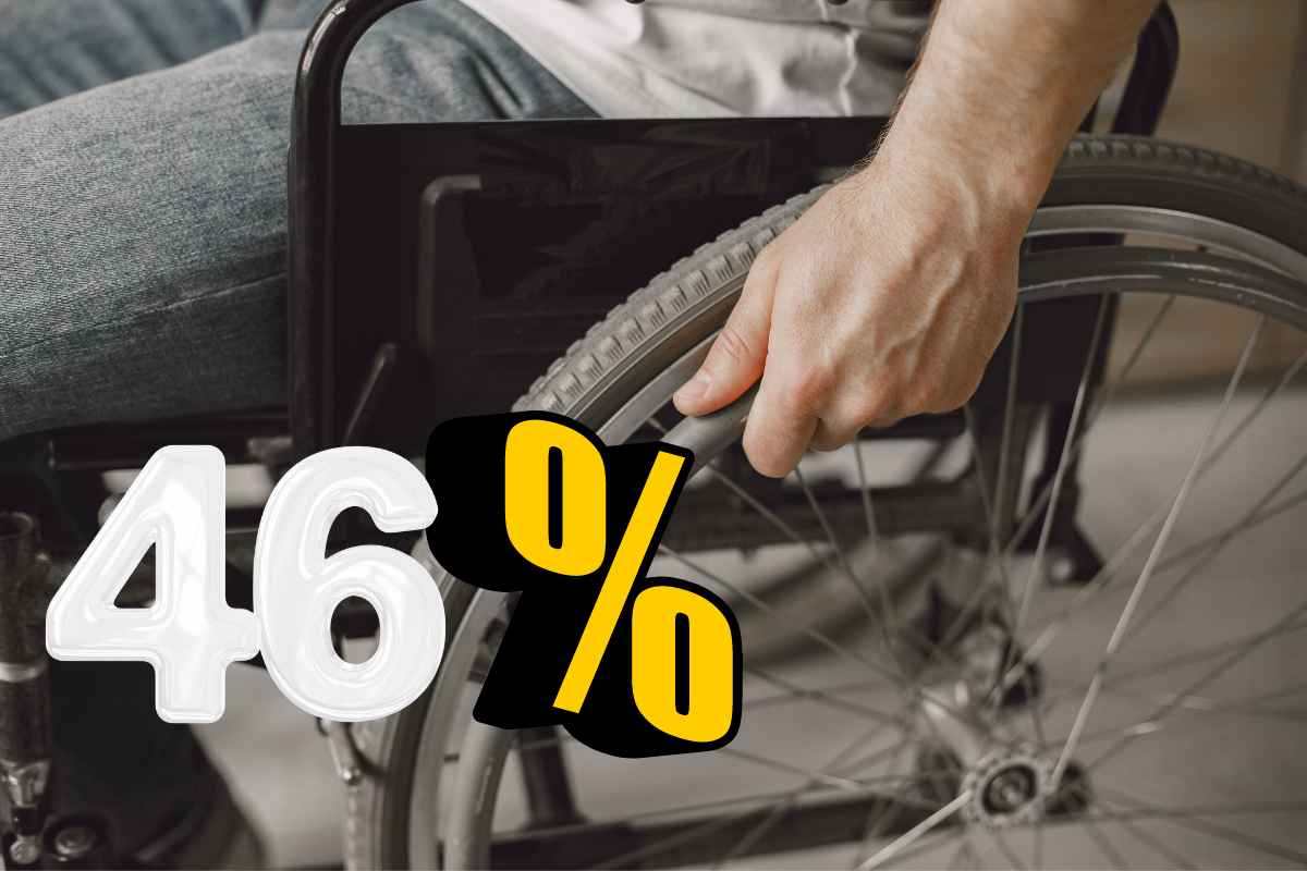 Invalidità al 46%: cosa spetta