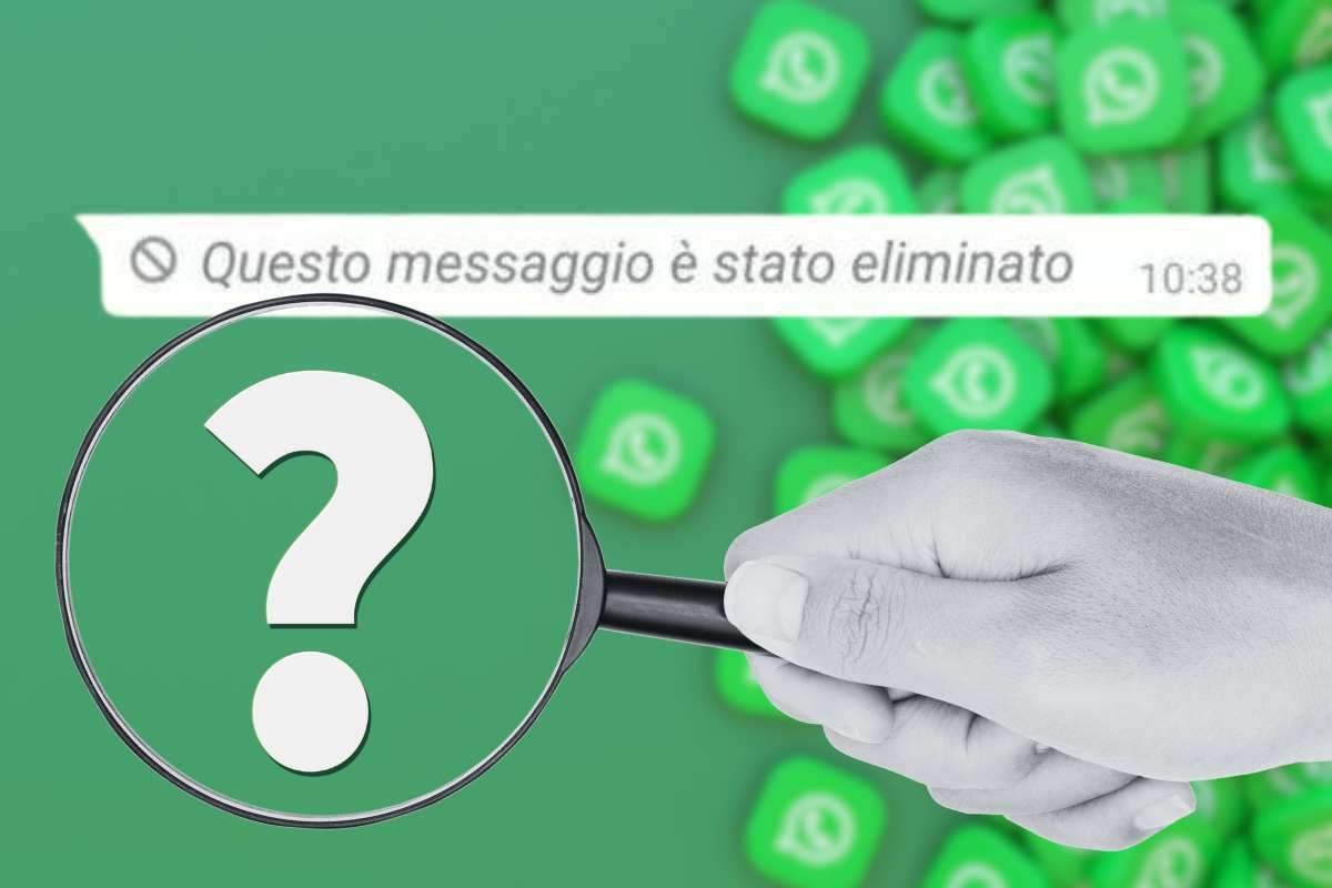 WhatsApp recuperare messaggi eliminati