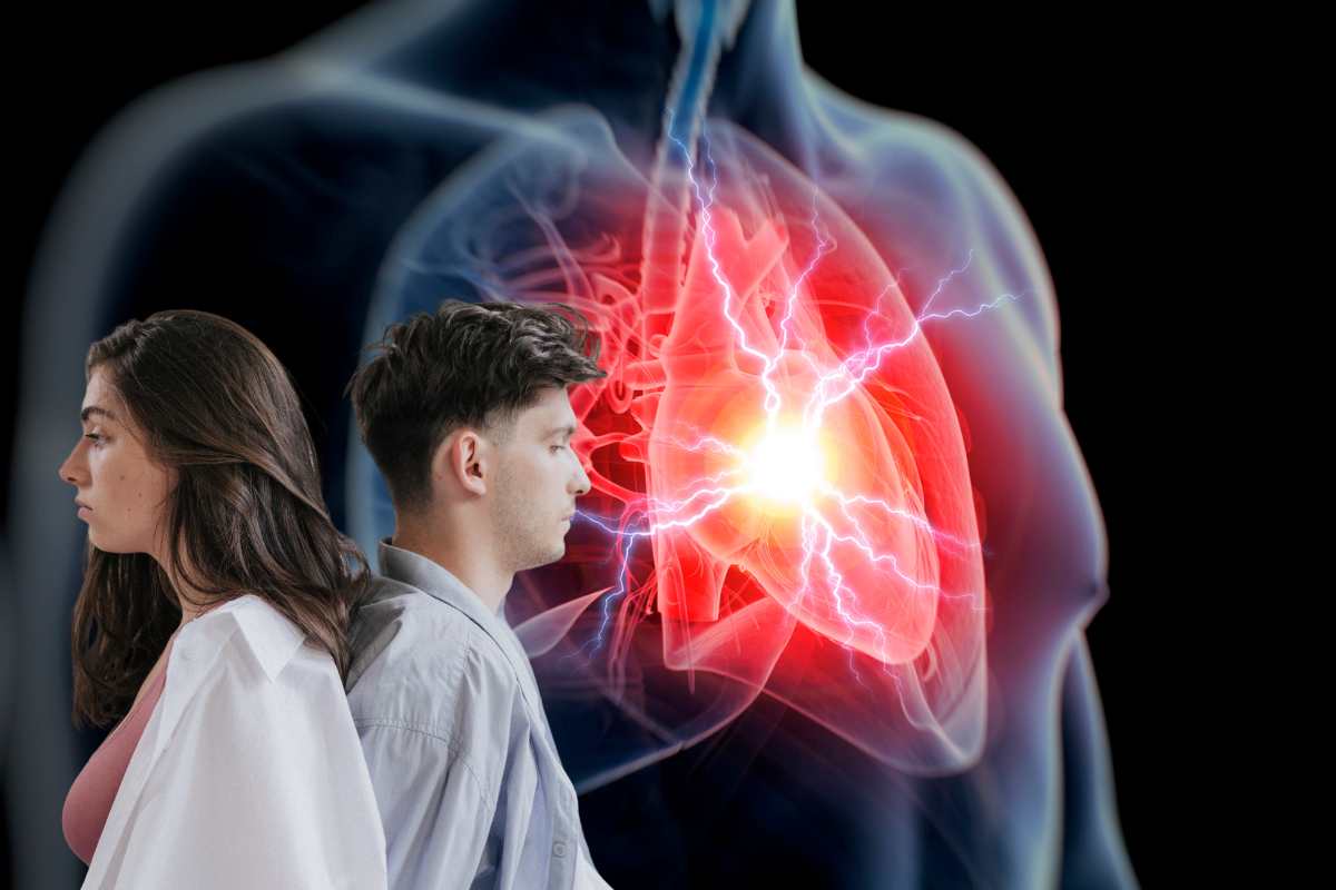 come riconoscere l'infarto se sei uomo o sei donna
