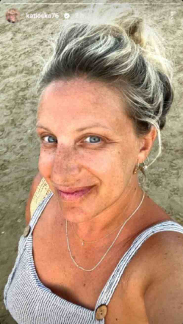 katia follesa senza trucco