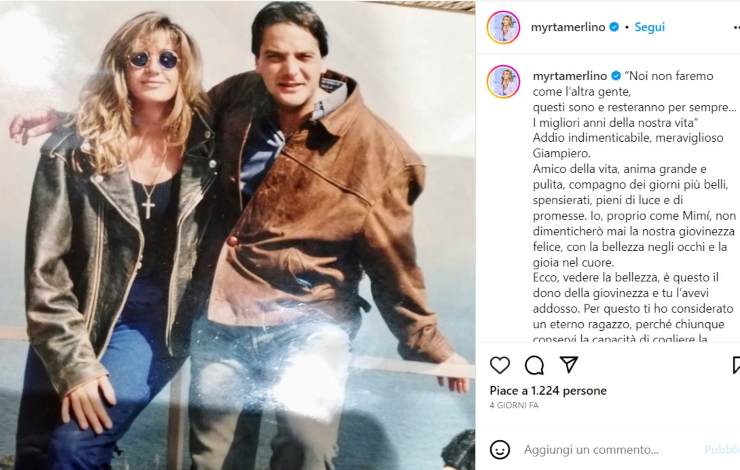 myrta merlino foto da giovane