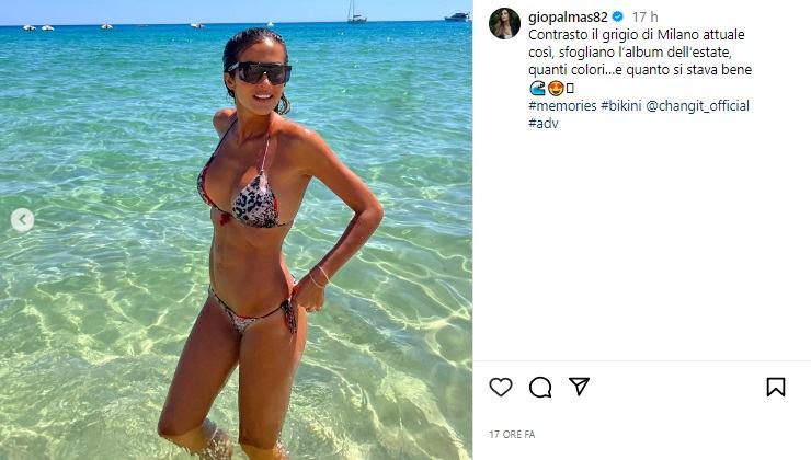 Giorgia Palmas bikini fisico