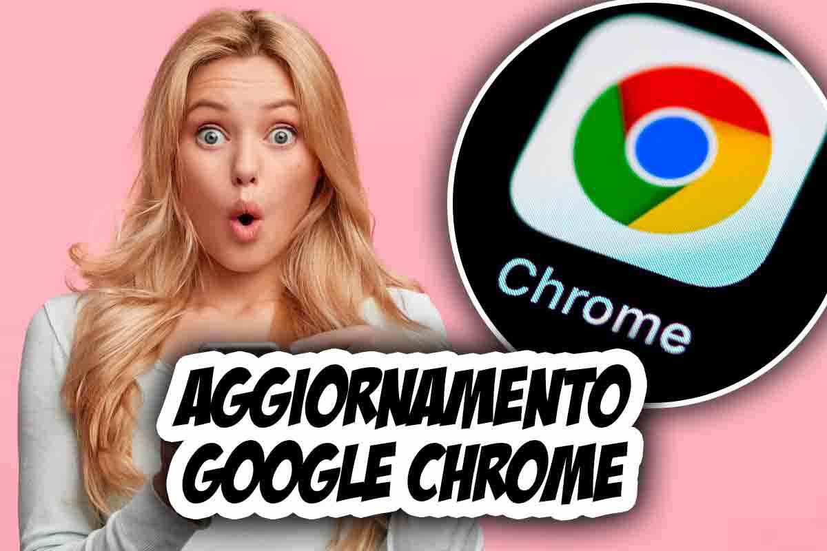 Aggiornamento Google Chrome