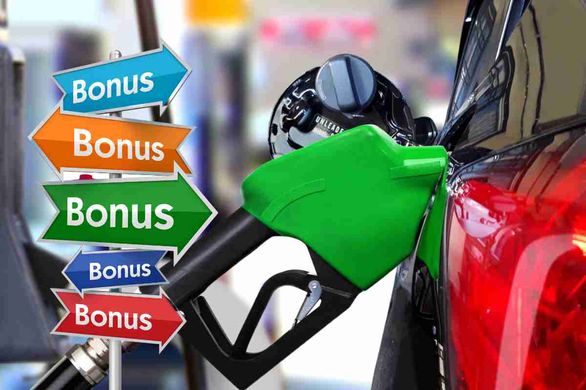 Prezzi benzina aumentano: bonus