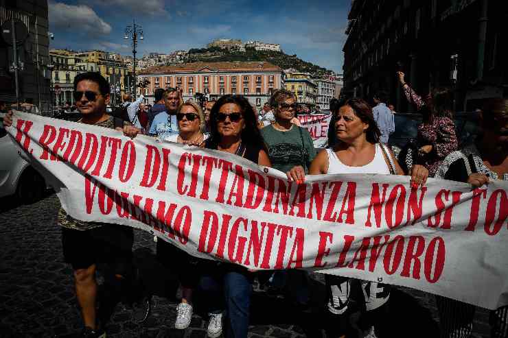 Reddito di Cittadinanza, ancora proteste