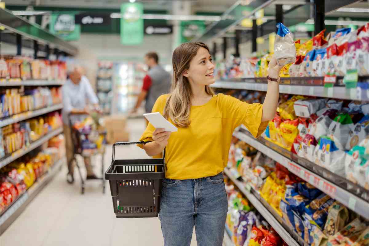 Supermercato nessuna finestra