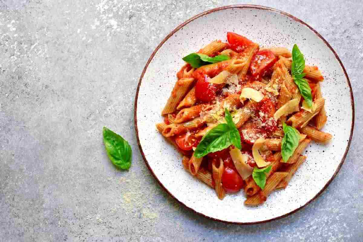 pasta al pomodoro calorie