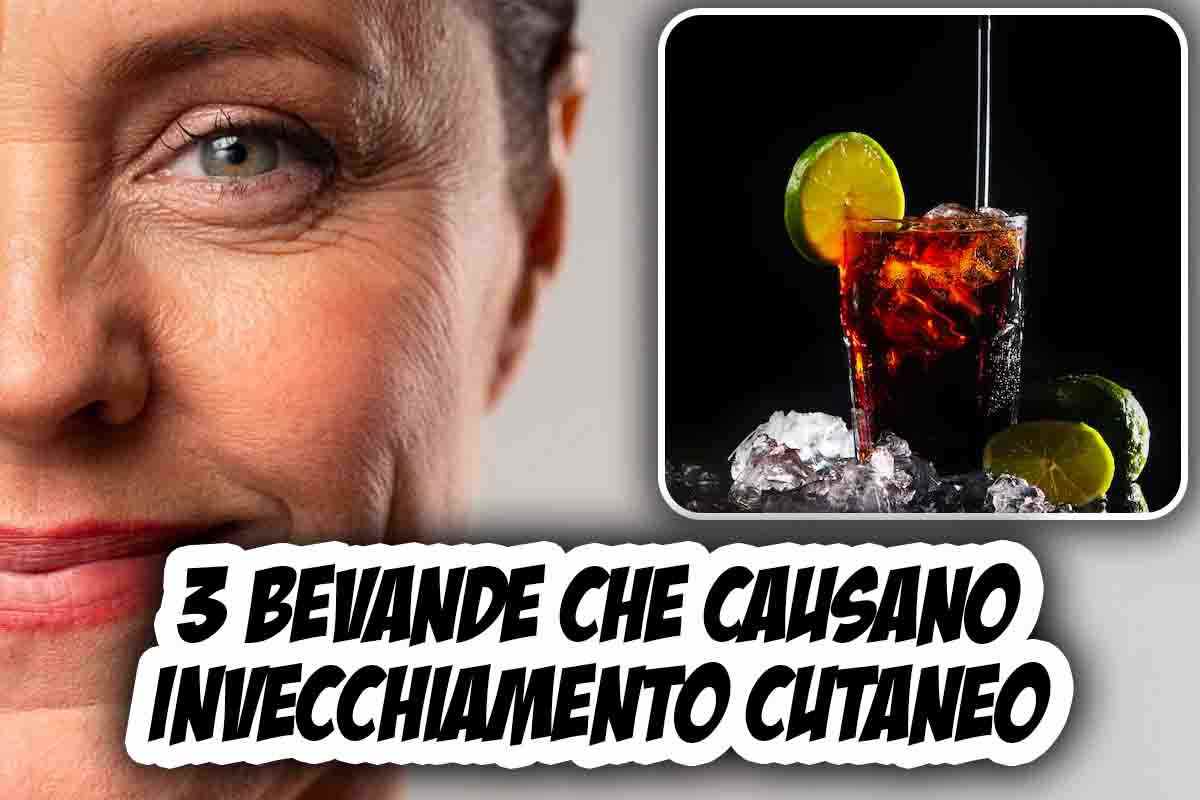 bevande invecchiamento cutaneo