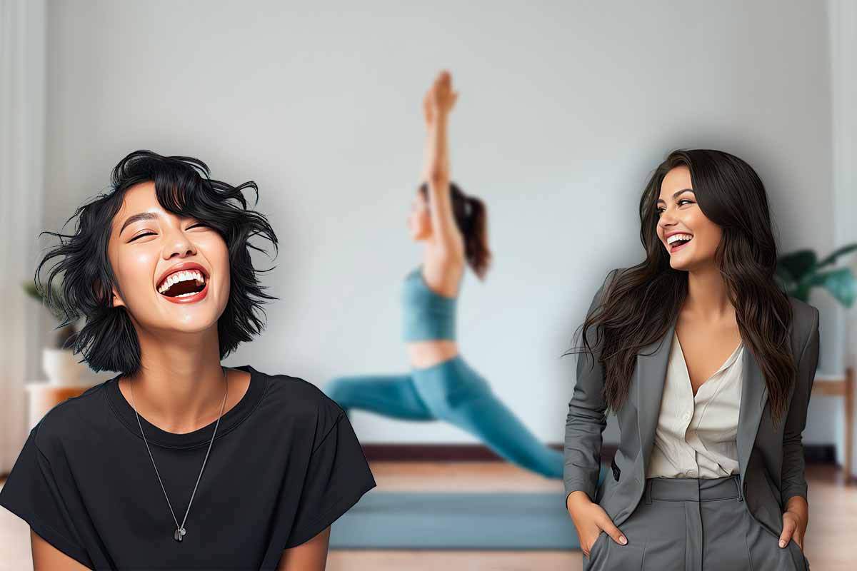 Come praticare lo yoga della risata