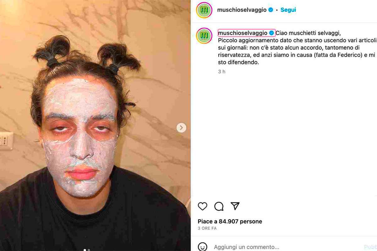 Luis sal sul post di Muschio Selvaggio su Instagram
