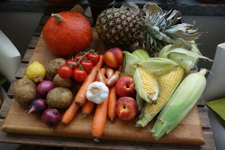 frutta e verdura da non sbucciare