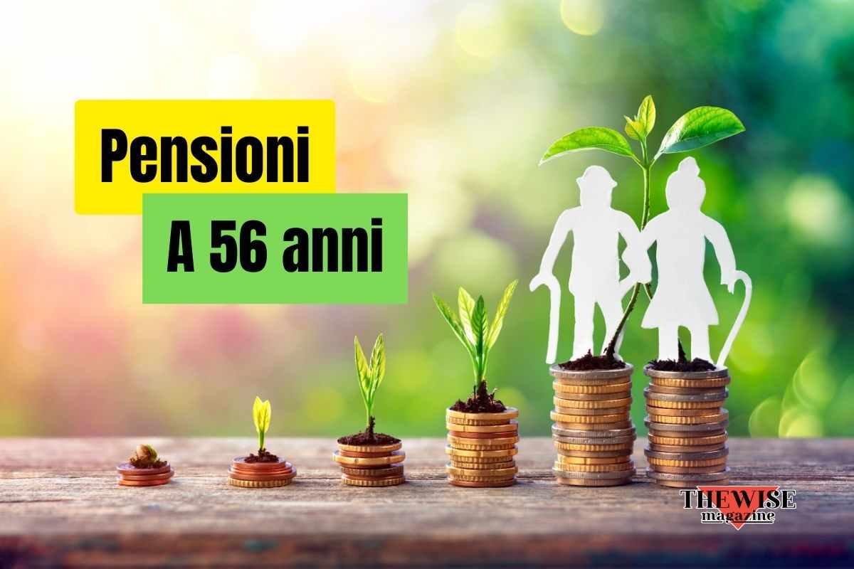 Pensioni a 56 anni tutti i requisiti