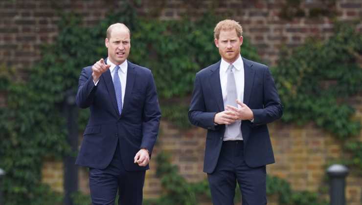 Cosa è successo tra William e Harry