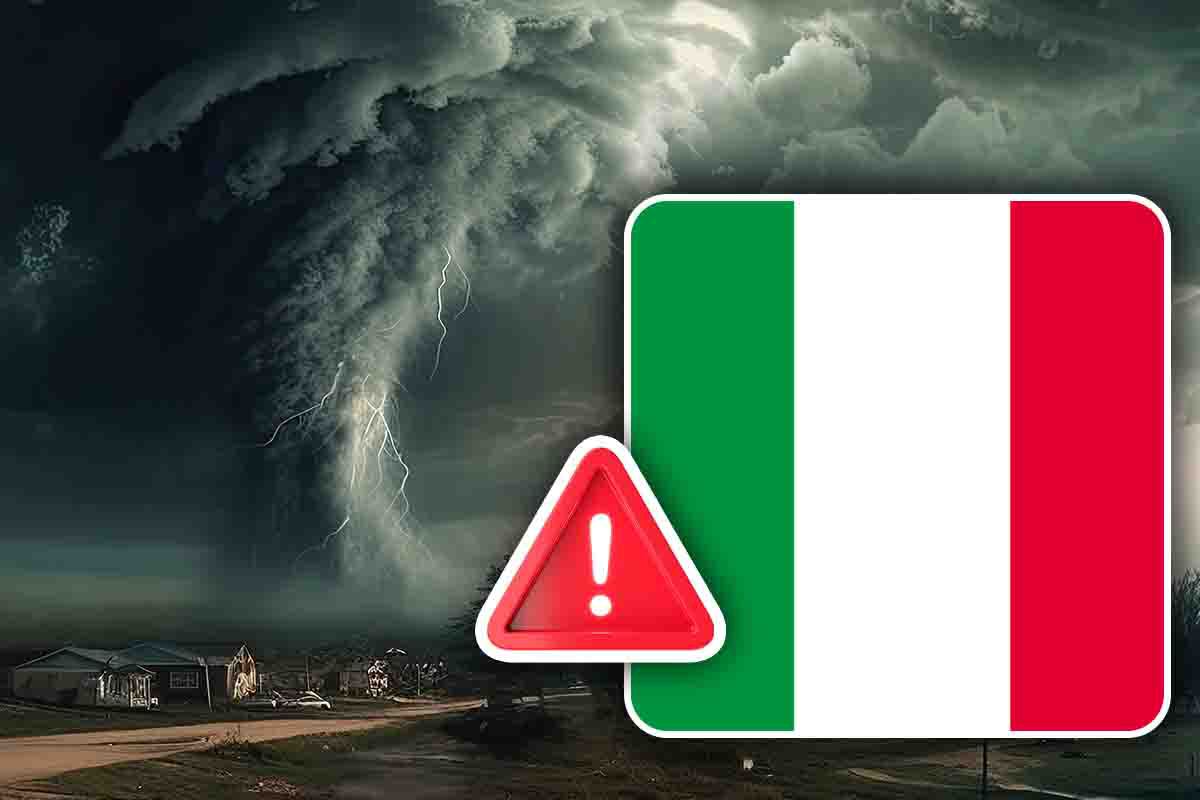 Tornado e trombe d'aria in arrivo in Italia