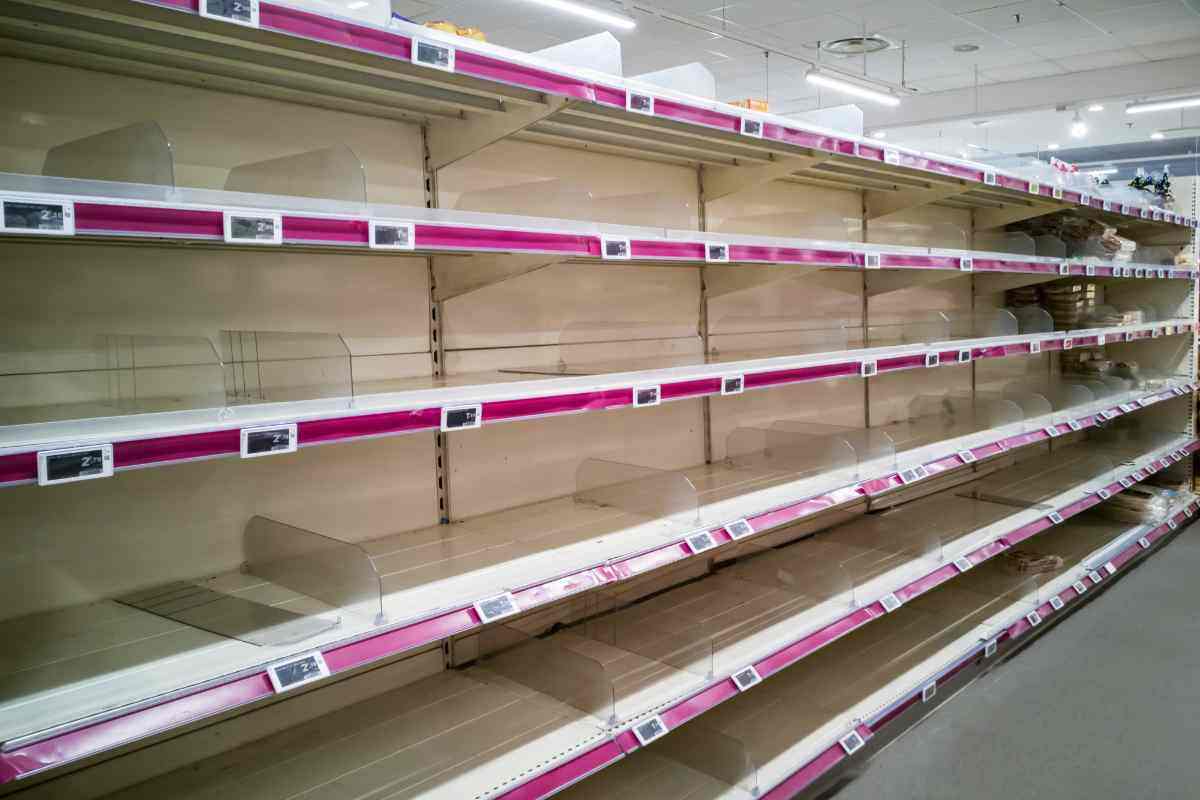 Assalto supermercati prodotto esaurito