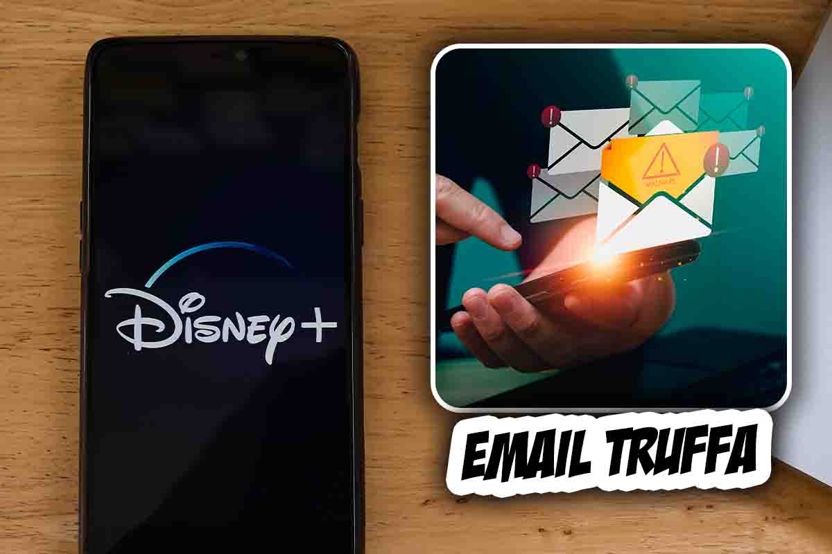 Attenzione alle email di Disney Plus 