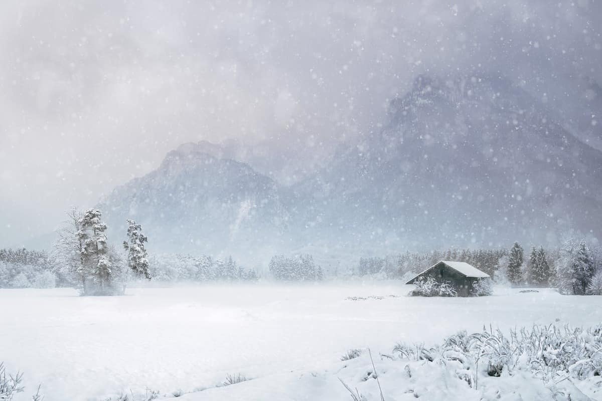 Neve e gelo per il ponte dell'Immacolata