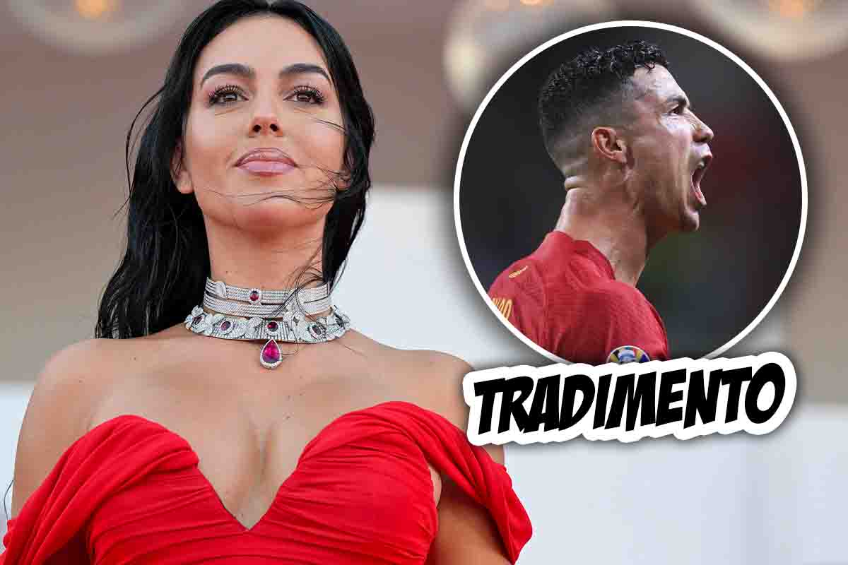 Georgina Rodriguez tradita da Cristiano Ronaldo